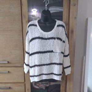 Free People Striped Sweater
